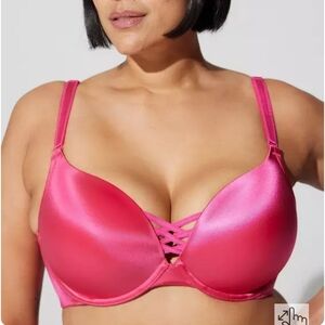 Torrid 46d XO Plunge Push-Up Bra